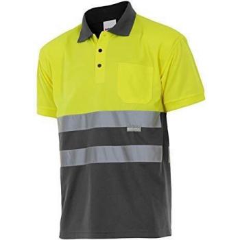 Velilla P17390L - Polo bicolor alta visibilidad
