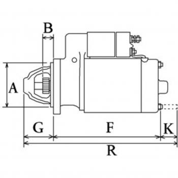 Motor de arranque HC-CARGO CAR112220