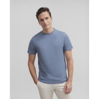 Camiseta Silbon Minilogo Azul para Hombre
