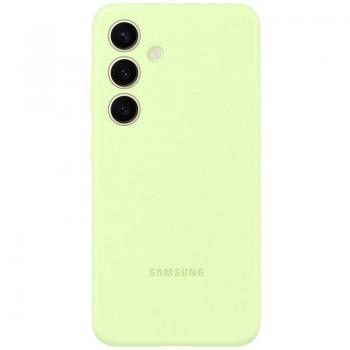 Funda de Silicona Verde para Samsung Galaxy S24