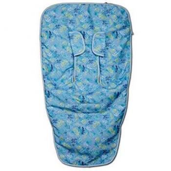 Babyline Garden - Colchoneta para silla, unisex, color azul