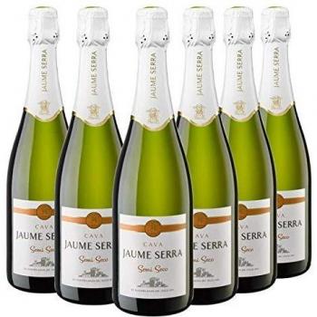 Jaume Serra - Cava Semi Seco - Caja de 6 botellas x 750 ml