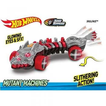 Hot Wheels - Mutant Machine: 2 Asstd, Skullface, Color Gris