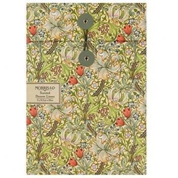 Morris Heathcote & Ivory Golden Lily - Papel aromatico para cajones