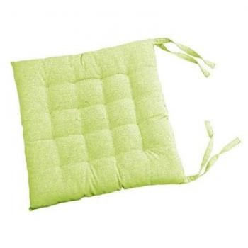Cojín Silla Algodón Verde Pistacho 40 x 40 cm