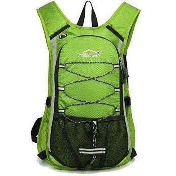 Minetom Ultra Ligero 12L Mochilas Impermeable Viaje Morral Deporte Sport Multifunción Bolsa Plegable Trekking Viajes Verde Version B