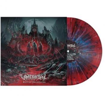 LP de Vomit The Soul - Massive Incineration (Edición Color, Vinilo Rojo/Azul)