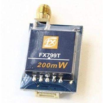 MadridGadgetStore® FX799T 200mW 5.8Ghz 40 Canales Conector SMA para Drone FPV Competición Racing Hobby RC Quadcoptero