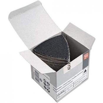FEIN 63717082011 Triangle G60 Sanding Sheet, Multi-Colour, 60 Grit, 50-Pack