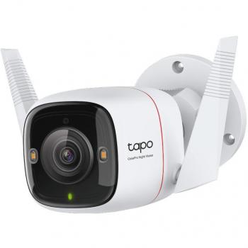 TP-Link Tapo C325WB ColorPro 4MP Outdoor Security Wi-Fi Camera with Night Vision, IP66, MicroSD Support up to 512GB