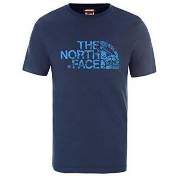 The North Face M S/S Wood Dome tee Blue Wing Teal, Hombre, S