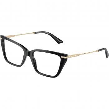 Jimmy Choo JC3002B 5000 Women’s Eyeglasses Black Size 55 (Frame Only) - Blue Light Block Available