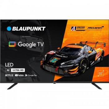Televisor Blaupunkt 55 4K Ultra HD DLED Smart TV Google con Wi-Fi y Bluetooth