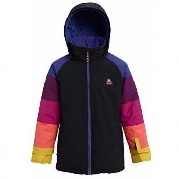 Burton Hart Chaqueta De Snowboard, Niñas, True Black Multi, XL