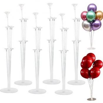 Kit de Soporte para Globos,mesa para soporte de globos, soportes para soportes de globos, soportes para soportes de globos, kit de soporte para globos, reutilizable accesorios para globos