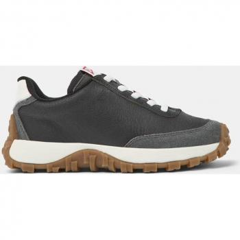 Camper Drift Trail Black Leather Sneakers for Kids - Size 29