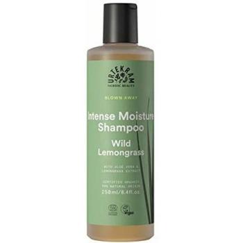 Urtekram Shampoo - Wild Lemongrass - Intense moisture - 250 ml, Vegan, Organic, Natural Origin