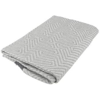 Plaid Multiusos Estoralis Palermo Jacquard con Fleco 180x260 cm Color Marengo