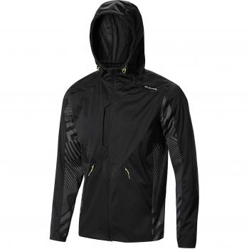 Altura hombres de tres \ 60 chaqueta cortavientos, hombre, color negro, tamaño small