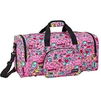 Blackfit8 Fab Oficial Bolsa de Deporte Deportivo Oficial 550x270x260mm, Rosa