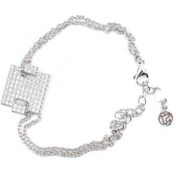 Pulsera de Mujer Sif Jakobs B0096-CZ Gris en Plata de Ley (16-20 cm)