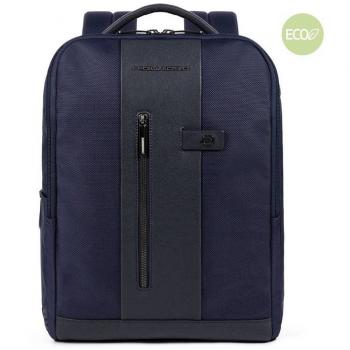 Piquadro Unisex Backpack Bucket Backpack & Backpack Blue, RFID 41 cm laptop compartment, Size: ONE SIZE