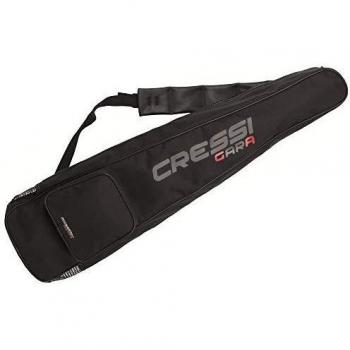 Cressi Gara Bolsa para Aletas Largas-con Bolsillo, Negro, 95x25x22