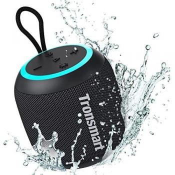 Tronsmart T7 Mini Portable Wireless Bluetooth Speaker 5.3, 15W, IPX7 Waterproof, 360° Stereo Sound, 18 Hours Playtime