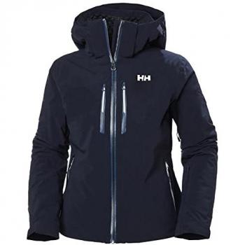 Helly Hansen Women's Alphelia Lightweight Lifaloft Ski Jacket Navy L