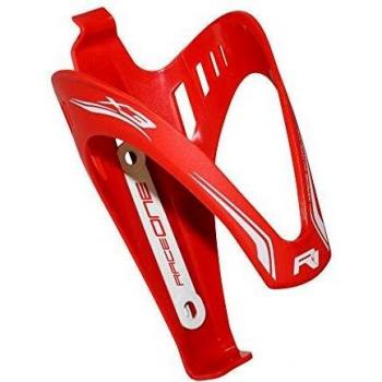 RaceOne X3RED- Portabidón para bicicleta, color rojo