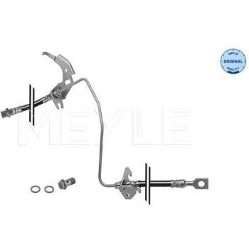 Latiguillo de freno MEYLE 614 525 0011 - Manguera flexible de freno, fabricado por MEYLE, compatible con diversos modelos de vehículos, diseñado para resistir altas presiones y temperaturas, hecho de materiales