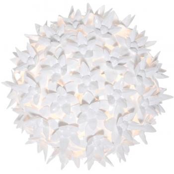 Plafoniera Kartell Bloom CW2 LED G9, blanca, Ø 28 cm, diseño Ferruccio Laviani