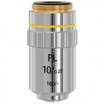 Bresser DIN-PL 10x - Objetivo Plan acromático para microscopios