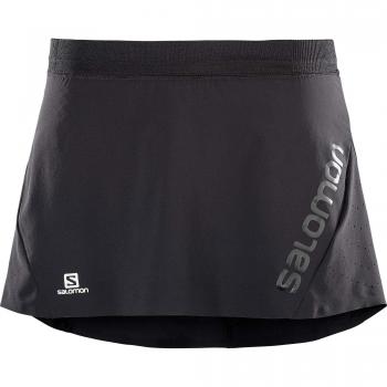 SALOMON LIGHTNING PRO SKORT W - Falda, Mujer, Negro