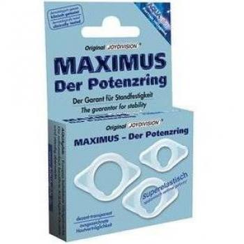 JOYDIVISION - Maximus Pack 3 Anillos Tamaños XS, S, M
