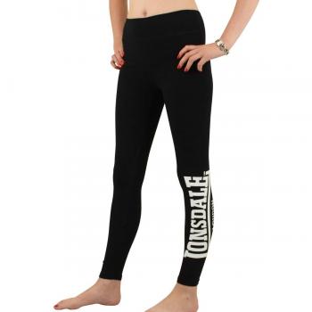 Lonsdale Women Leggings Alfold, Größe:XL, Farbe:Black