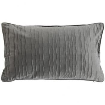 Cojín Home ESPRIT Gris claro 50 x 30 cm