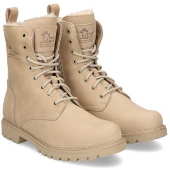 Botas Panama Jack Frisia de Cuero Auténtico Impermeables para Mujer