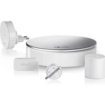 Pack de Inicio de Alarma Somfy - Sistema Inalámbrico Conectado Compatible con Alexa y Google Home, Tecnología IntelliTAG™