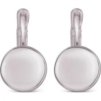 Pendientes de aleación de metal con baño de rodio Wcontoka Essential