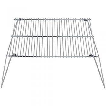 MFH Parrilla plegable de 38 x 25 cm para exteriores, parrilla para la playa