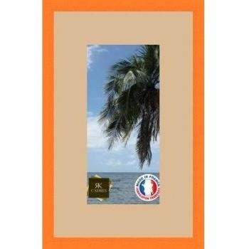 Marco de fotos para pared, 14 x 29 x 14 x 29 marco, moderno, 2,3 cm de longitud, de madera, madera, Orange-6, Passe-Partout Sable