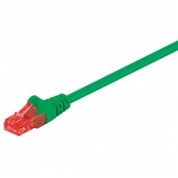 Cable de Red Cat6 U/UTP 3m Verde de Alta Velocidad con Revestimiento PVC
