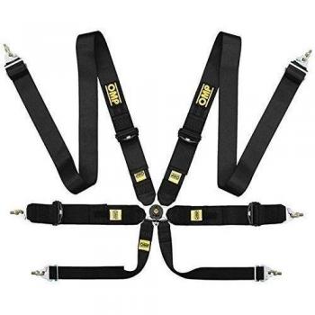 Omp OMPDA804F71 804 Leggera 2013 6 Puntos De Seguridad Cinturón Negro. Homologación Fia 8853/98