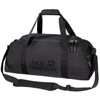 Jack Wolfskin Action 35 Sac de Sport Bolsa con Fuelles, Unisex Adulto, Negro