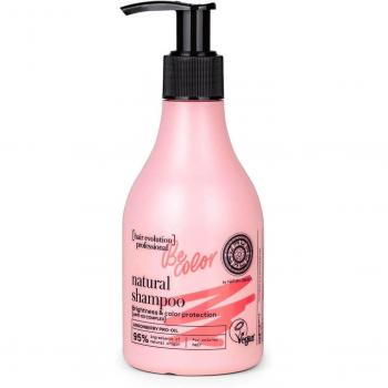 Natura Siberica Be Color Champú Natural Brillo y Protección del Color, 245ml
