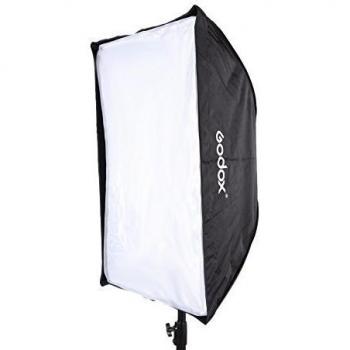 Godox 60 * 90cm / 24 * 35 Paraguas Softbox Reflector Caja de luz Portátil para flash