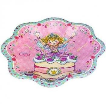 Princesa Lillifee juego de 8 platos de papel para fiesta de papel, 22 cm, modelo # 11538