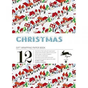 12 gift wrapping paper book Christmas: Volume 20