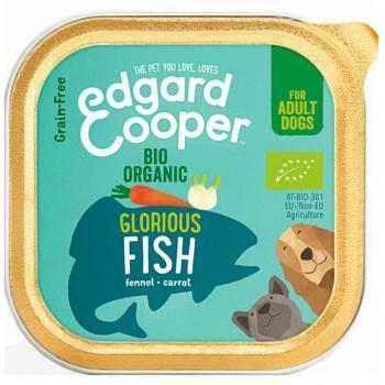 Edgard & Cooper Adult Grain-Free Organic Fish Wet Dog Food Tray - 100g